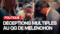 Du rire aux larmes : la soirée électorale au QG de Mélenchon racontée de l'intérieur