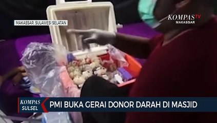 PMI Buka Gerai Donor Darah Di Masjid