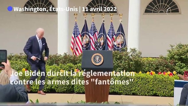 Etats-Unis: Joe Biden renforce la réglementation contre les armes fantômes
