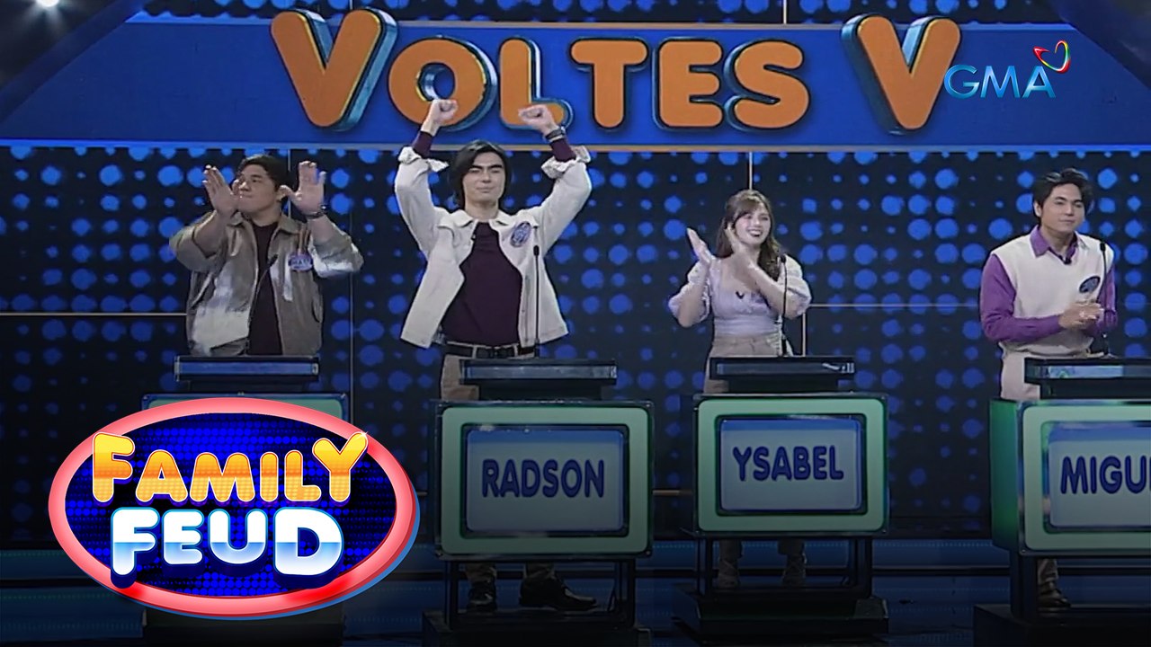 Family Feud Philippines: VOLTES V family, nagpakitang gilas sa ‘Family Feud Philipines!’