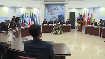 Bakan Çavuşoğlu, TÜRKSOY Genel Sekreterlik görevinin devir teslim töreninde konuştu Açıklaması