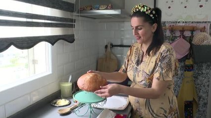 Ege'de ramazana özgü ekmek dolması sofralardaki yerini aldı