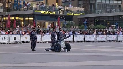 Cannon firing during Ramadan
