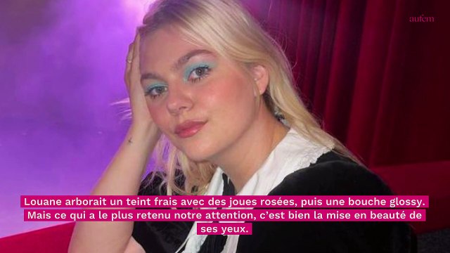 Louane adopte LA tendance maquillage de ce printemps