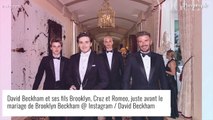 Mariage de Brooklyn Beckham : David très ému pendant son discours, il fond en larmes !