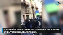 Magrebíes intentan boicotear una procesión en El Vendrell (Tarragona)
