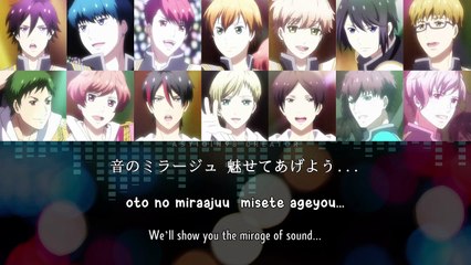 Magic Time Maker - Team Otori x Team Hiragi x Team Yuzuriha x Team Sazanami (lyrics)
