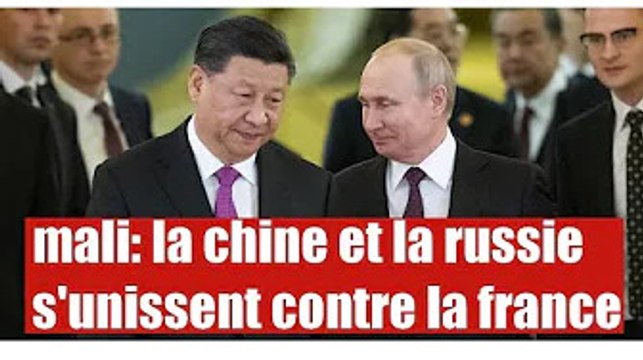 la Russie et la chine s'opposent aux démarches françaises sur les terres maliennes