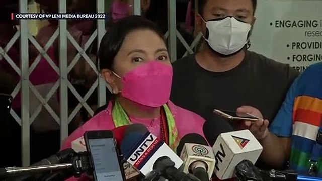 Robredo unfazed with recent disinformation attacks against her family