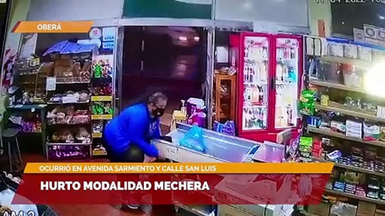 Hurto modalidad mechera