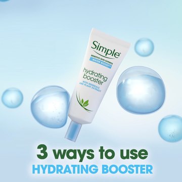 Simple Water Boost Hydration Rescue Set FREE Water Boost Sheet Mask 1pc