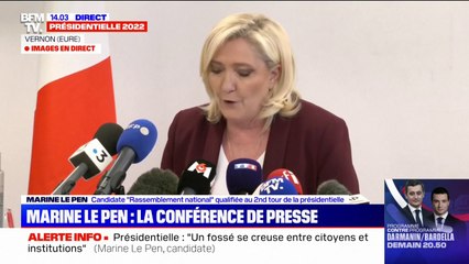 Marine Le Pen: "L'absence de véritable alternance a installé le sentiment qu'une élection ne sert à rien"