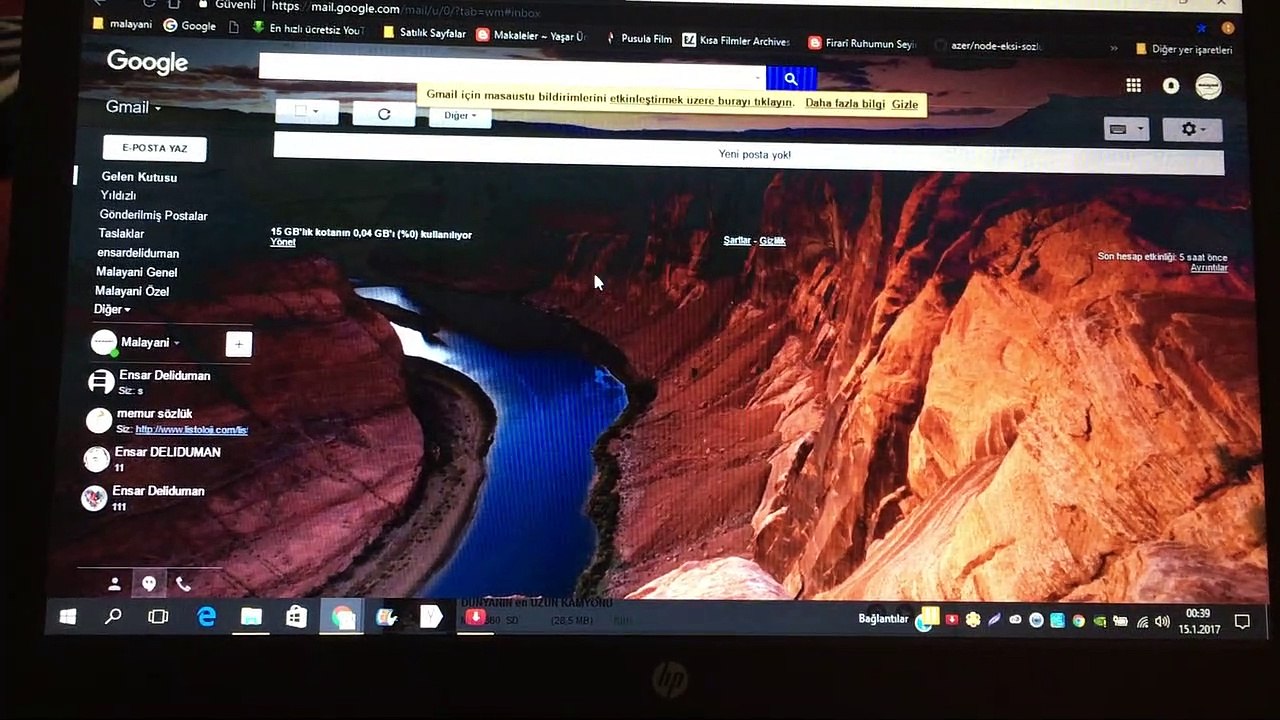 g mail şifre değiştirme