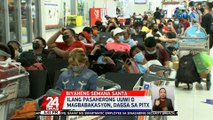 Ilang pasaherong uuwi o magbabakasyon, dagsa sa PITX | 24 Oras