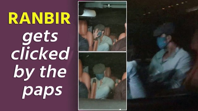 Ranbir Kapoor gets clicked by paps ahead of his wedding with Alia Bhatt
