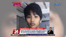 Bahay ng empleyadong naglabas umano ng laptop ng Smartmatic, hinalughog | 24 Oras