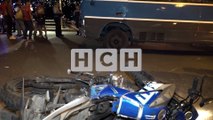 Motociclista perece tras brutal accidente en El Zamorano #MóvilTGU