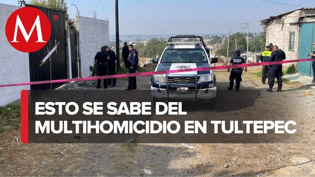 Fiscalía del Edomex sospecha que hubo tres implicados en multihomicidio en Tultepec