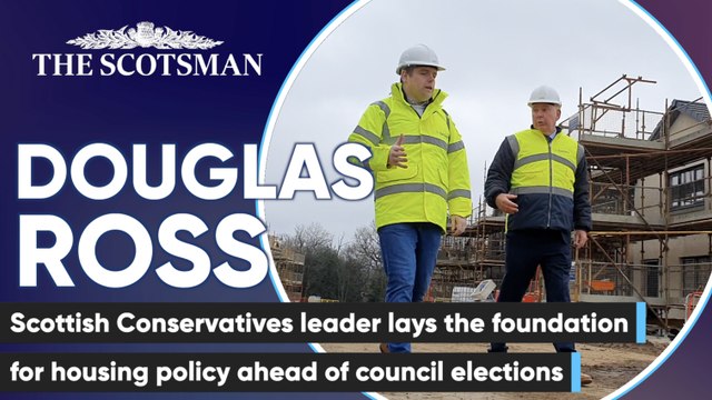 Douglas Ross lays foundation for housing policy ahead of council elections