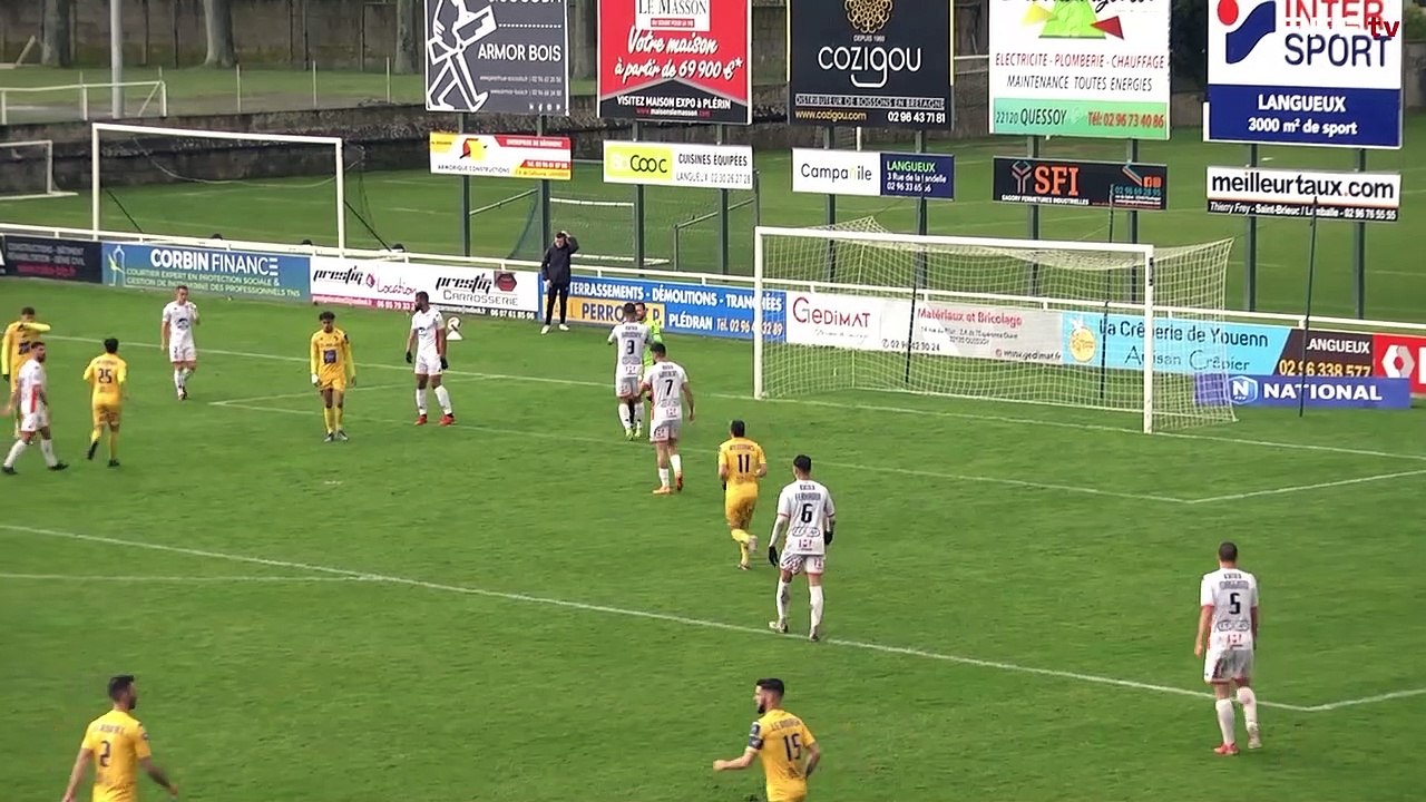 (J29) St Brieuc 2 - 2 Laval, le résumé vidéo