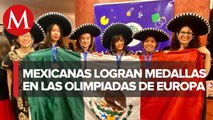 Jóvenes mexicanas obtienen medalla en olimpiada europea de matemáticas