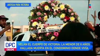 Velan el cuerpo de Vicky, menor de 6 años hallada sin vida