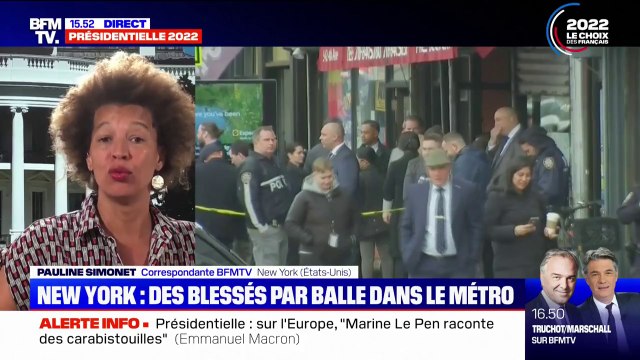 New York: Au moins 13 personnes blessées par balle dans le métro