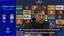 Klopp: Halbfinaleinzug wäre 