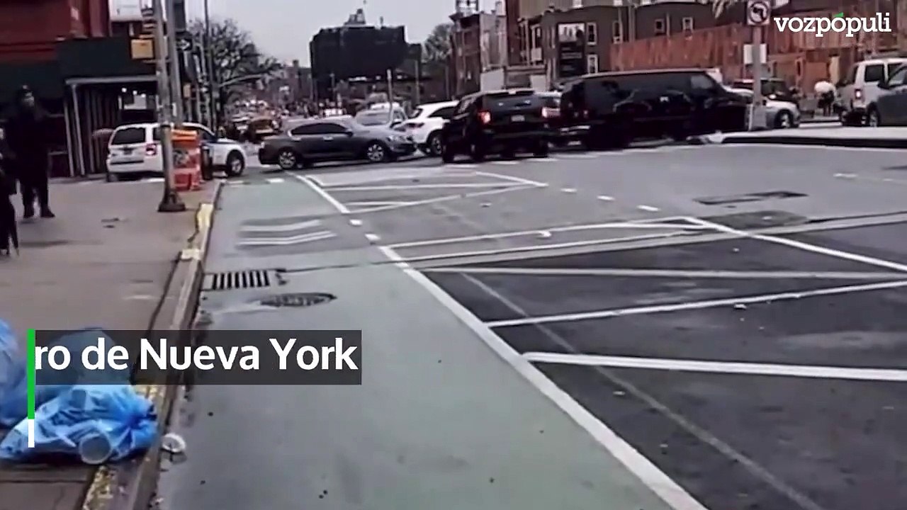 Tiroteo en una estación de metro de Nueva York