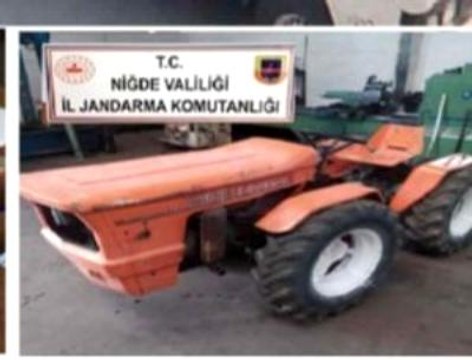 Traktörü çalıp galeriye satan 4 kişi tutuklandı