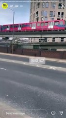 Police car chase: Driver and motorcyclist rushed to hospital after ‘serious’ collision