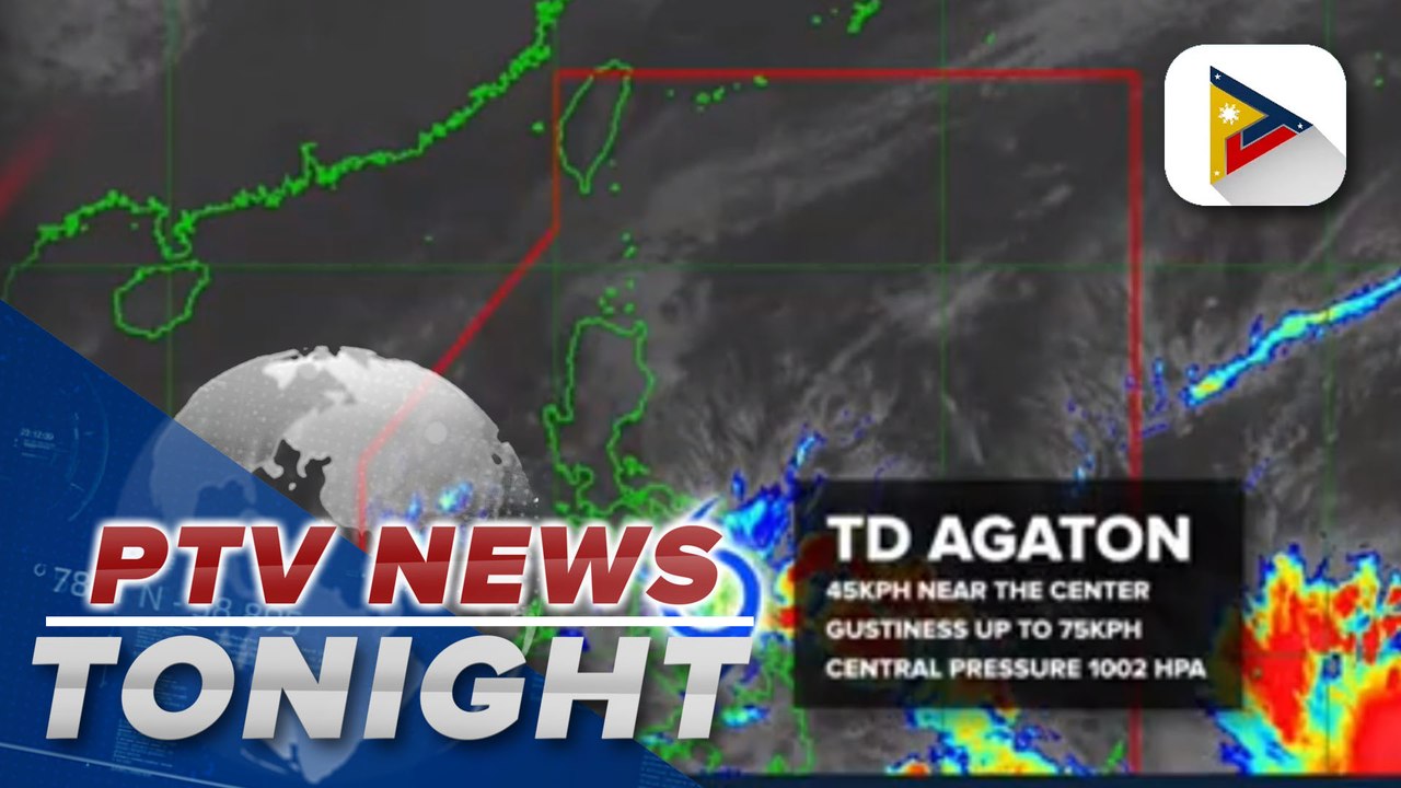 ‘Agaton’ maintains strength while over Quinapondan, Eastern Samar