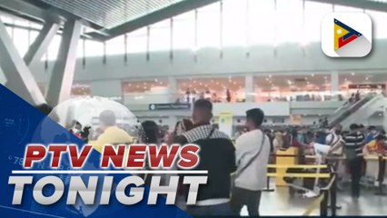 Download Video: MIAA: Airports swamped with passengers; Some flights to Visayas cancelled