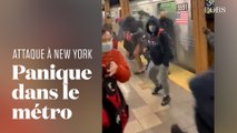 New York : les premières images de la panique après une attaque dans le métro à Brooklyn