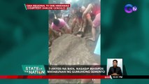 7-anyos na bata, nasagip matapos matabunan ng gumuhong semento | SONA