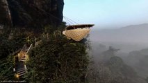 Pitcher Plant-Inspired Sky Treetop Restaurant in Sri Lanka by Thilina Liyanage Visualizations