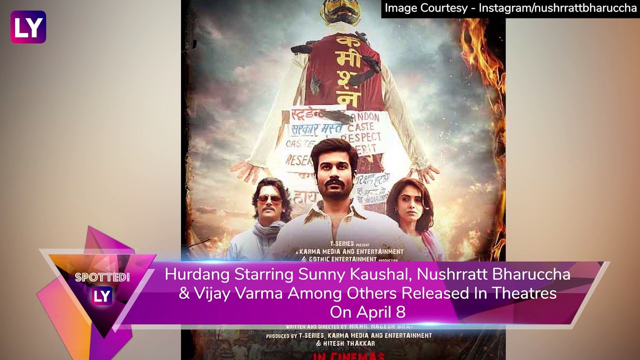 Hurdang Movie Review: Sunny Kaushal, Nushrratt Bharuccha & Vijay Varma ...