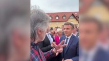 Emmanuel Macron pris à partie en Alsace : la séquence en intégralité