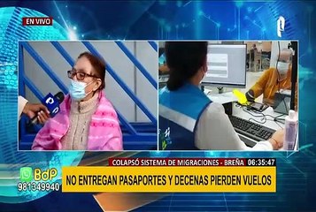 Descargar video: Migraciones: reclamos y largas colas en sede Breña para obtener pasaporte de emergencia