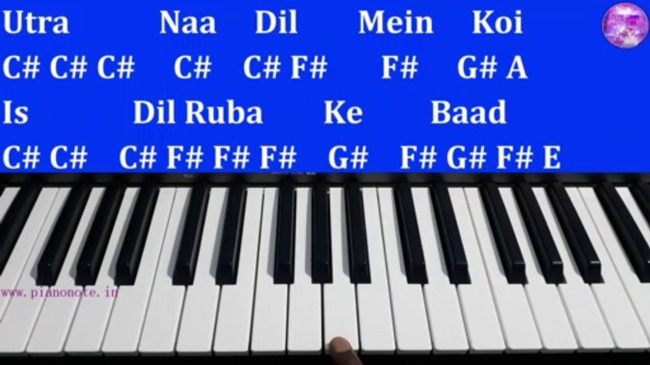 Utra Na Dil Mein Koi Piano Tutorial with Notes | Uff Yeh Mohabbat | Julius Murmu Keyboard | Pjtl | उतरा ना दिल में कोई