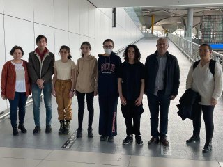 AVRUPA'DA TARİH YAZAN MATEMATİKÇİ KIZ ÖĞRENCİLER YURDA DÖNDÜ