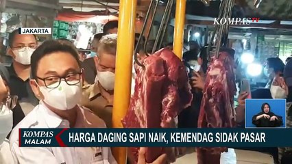 Sidak Pasar Tradisional, Kemendag Temukan Harga Daging Sapi Kian Mahal Jelang Lebaran