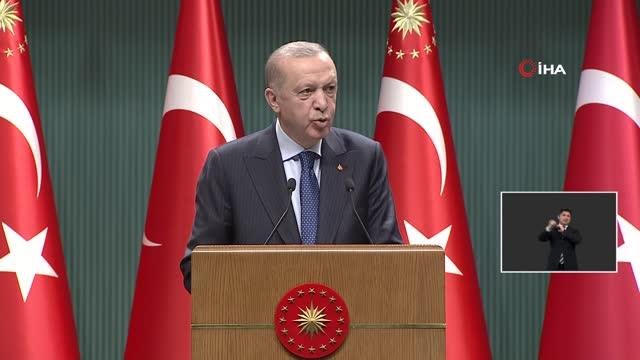 Cumhurbaşkanı Erdoğan: Bugüne kadar ülkemizin her meselesini nasıl hal yoluna koyduysak, bugünkü sıkıntıları da biz çözeceğiz.