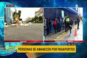 Migraciones: reclamos y largas colas en sede Breña para obtener pasaporte de emergencia