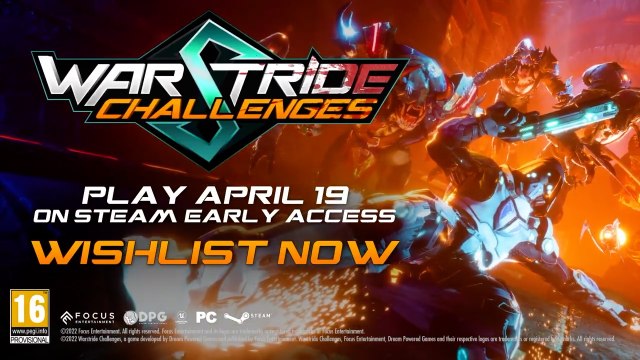 Warstride Challenges - Official Early Access Release Date Announcement Trailer