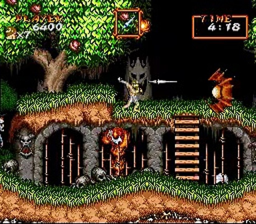 Super Ghouls'n Ghosts Restoration online multiplayer - snes