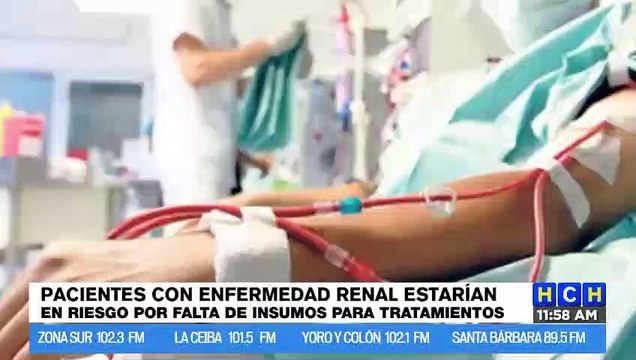 En riesgo 560 pacientes renales del IHSS por amenaza de suspensión del servicio de diálisis
