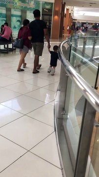 Parents Don't Mind if Kid Walks Around with Pants Half Down