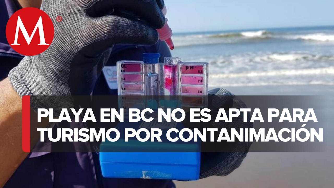 Por cuarta vez, Playa Hermosa en BC no es apta para uso ante alto nivel de aguas residuales