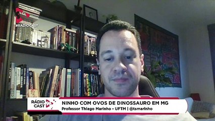 RádioCast98 | Ninho com ovos de dinossauro em MG